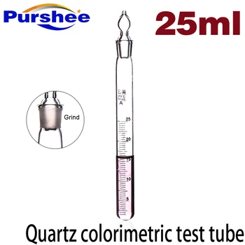 Quartz colorimetric test tube(25ml)
Quartz colorimetric test tube(25ml)