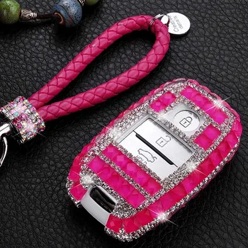 3 Button Luxury Diamond Jewelry Car Key Case Cover for Kia KX5 K3S Optima Carnival K2 K3 KX3 K4 K5 Sportage R Sorento Cerato Rio
3 Button Luxury Diamond Jewelry Car Key Case Cover for Kia KX5 K3S Optima Carnival K2 K3 KX3 K4 K5 Sportage R Sorento Cerato Rio