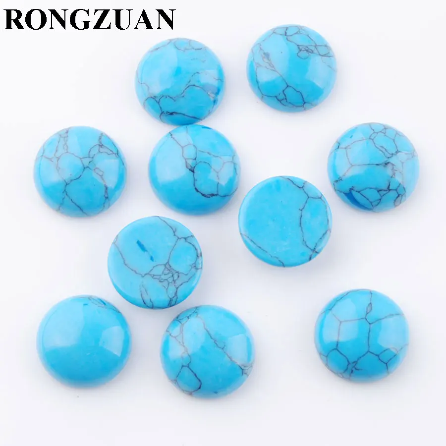 RONGZUAN Natural blue Turquoises Stones 12mm Round Flat Back Cabochon CAB No Drill Hole for Jewelry Making 10PCS TU3255
RONGZUAN Natural blue Turquoises Stones 12mm Round Flat Back Cabochon CAB No Drill Hole for Jewelry Making 10PCS TU3255