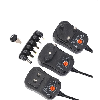 3V 4.5V 5V 6V 7.5V 9V 12V 2A 2.5A AC DC Adaptor Adjustable Power Adapter Universal Charger Supply for Led light Strip Lamp 30W
3V 4.5V 5V 6V 7.5V 9V 12V 2A 2.5A AC DC Adaptor Adjustable Power Adapter Universal Charger Supply for Led light Strip Lamp 30W