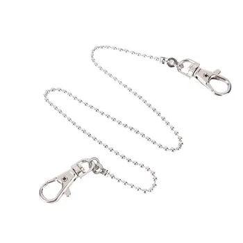 1PCS 47CM/ 18.5" Punk Men Wallet Belt Chain For Jeans Pants Fashion Jewelry For Men Women Ball Metal Trousers Chain
1PCS 47CM/ 18.5" Punk Men Wallet Belt Chain For Jeans Pants Fashion Jewelry For Men Women Ball Metal Trousers Chain