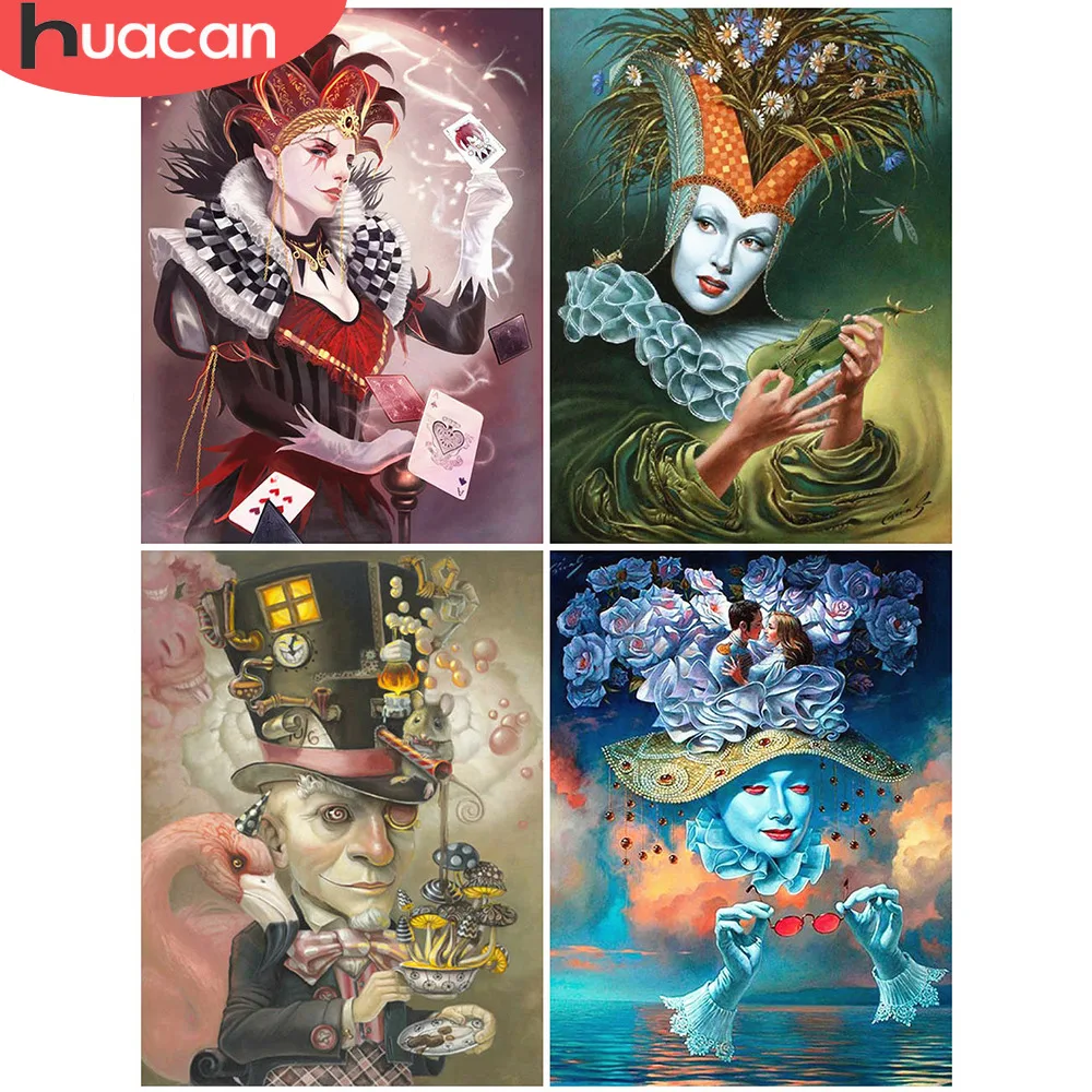 HUACAN Diy 5d Diamond Painting Portrait Pattern Diamond Embroidery Full Square/round Diamond Mosaic Rhinestones Picture Beadwork
HUACAN Diy 5d Diamond Painting Portrait Pattern Diamond Embroidery Full Square/round Diamond Mosaic Rhinestones Picture Beadwork