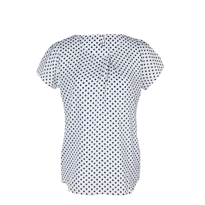 Hot Black And White Summer Women Clothing Blouses Shirts Chiffon Casual Polka Dot Shirt O-Neck Tops Plus Size M-XXL
Hot Black And White Summer Women Clothing Blouses Shirts Chiffon Casual Polka Dot Shirt O-Neck Tops Plus Size M-XXL