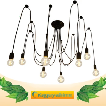Kaguyahime Modern Pendant lights Nordic Spider Retro Pendant lamp LED Bulb Multiple Adjustable Loft Classic Decorative Fixture
Kaguyahime Modern Pendant lights Nordic Spider Retro Pendant lamp LED Bulb Multiple Adjustable Loft Classic Decorative Fixture