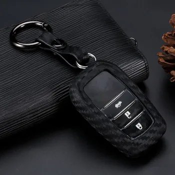 WFMJ Carbon Fiber Silicone Remote Smart Key Chain Holder Cover Case for Toyota Mirai Highlander RAV4 Land Cruiser Crown Fortuner
WFMJ Carbon Fiber Silicone Remote Smart Key Chain Holder Cover Case for Toyota Mirai Highlander RAV4 Land Cruiser Crown Fortuner