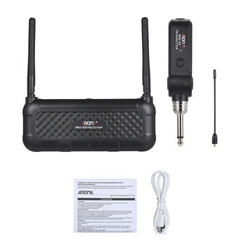 Hot AROMA ARU-03S True Diversity UHF Wireless Audio Transmission System Transmitter Receiver Built-in Rechargeable
Hot AROMA ARU-03S True Diversity UHF Wireless Audio Transmission System Transmitter Receiver Built-in Rechargeable