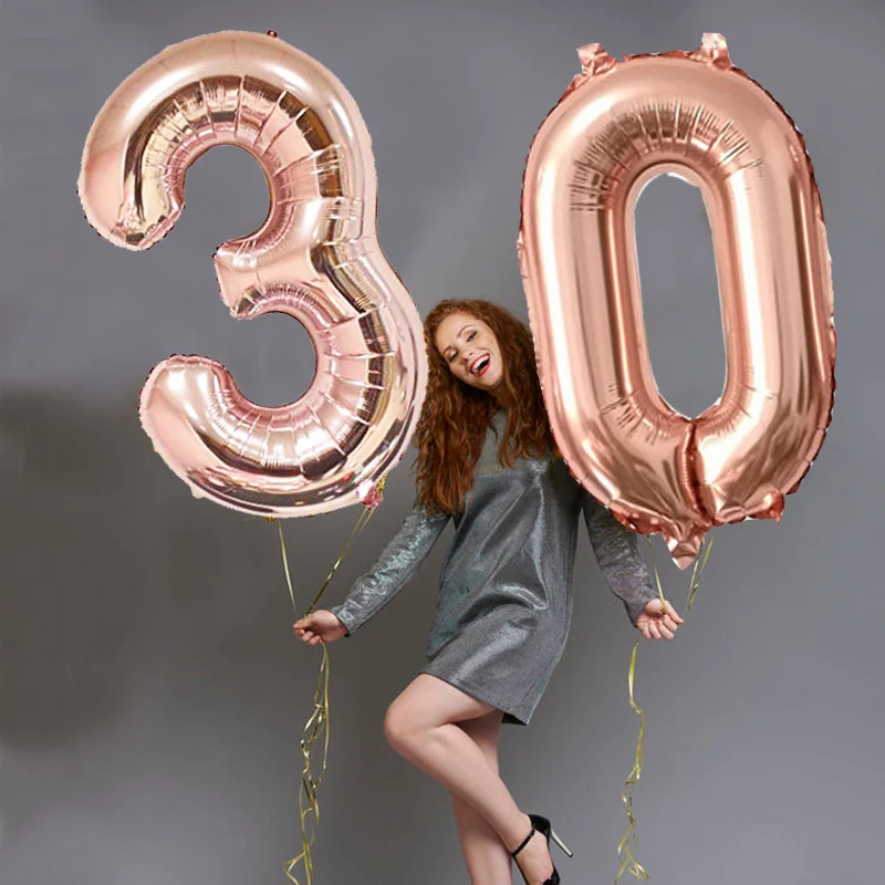 Chicinlife 2Pcs 40inch 30 40 50 60 70 80 90 Years Old Foil Balloons Happy Birthday Party Adult Anniversary Decorations Supplies
Chicinlife 2Pcs 40inch 30 40 50 60 70 80 90 Years Old Foil Balloons Happy Birthday Party Adult Anniversary Decorations Supplies