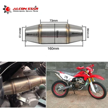 Alconstar-Motorcycle Exhaust Pipe 36MM Muffler Catalyst Expansion Chamber for CRF RMZ DRZ KTM YZF KXF CRF WRF WR YZ Exhaust Race
Alconstar-Motorcycle Exhaust Pipe 36MM Muffler Catalyst Expansion Chamber for CRF RMZ DRZ KTM YZF KXF CRF WRF WR YZ Exhaust Race
