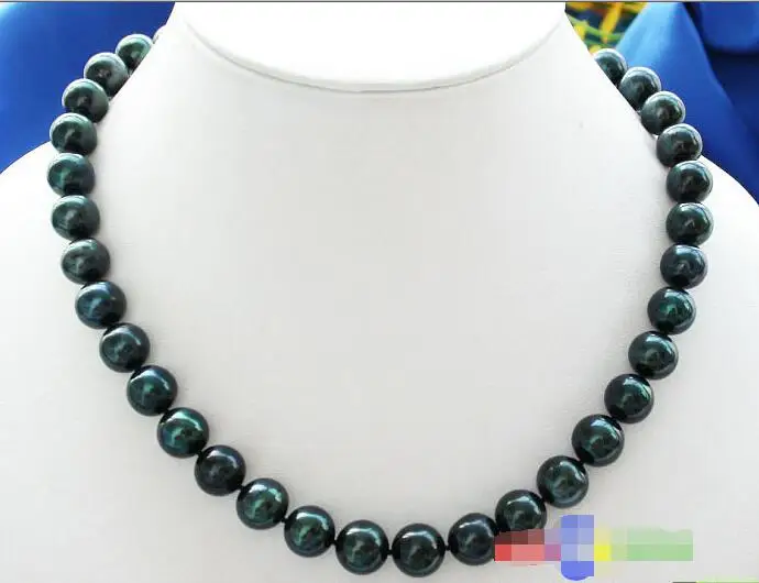 FREE SHIPPING HOT sell new Style >>>>17" 12mm ROUND FRESHWATER BLACK PEARL NECKLACE
FREE SHIPPING HOT sell new Style >>>>17" 12mm ROUND FRESHWATER BLACK PEARL NECKLACE