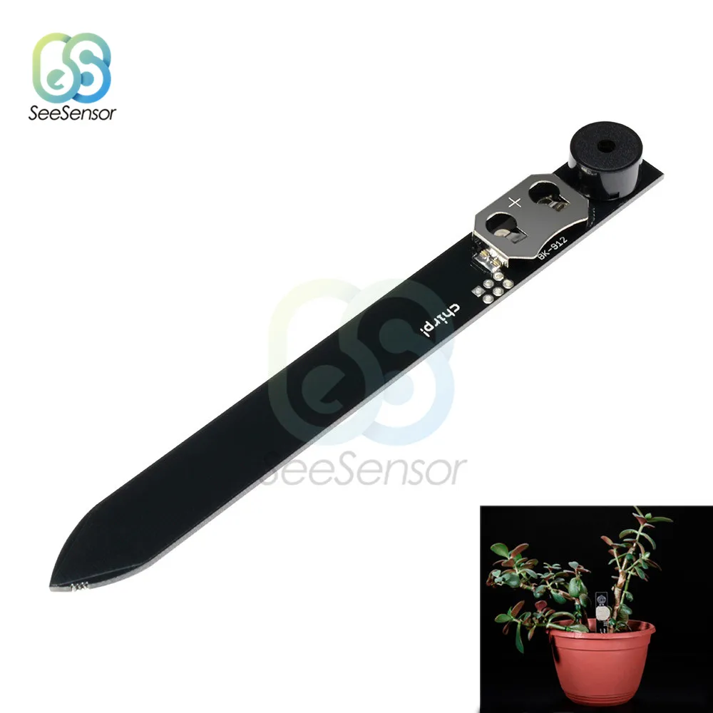 3V Plant Watering Alarm Alerter Humidity Moisture Sensor Module Soil Sensor Module 140*15mm
3V Plant Watering Alarm Alerter Humidity Moisture Sensor Module Soil Sensor Module 140*15mm