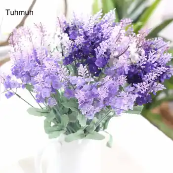 10 Heads Artificial Lavender Silk Flowers Bouquets Wedding Home Party Fake Flower Decoration 3 Colors Wholesale 15pcs
10 Heads Artificial Lavender Silk Flowers Bouquets Wedding Home Party Fake Flower Decoration 3 Colors Wholesale 15pcs