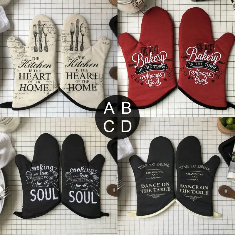 2pcs Cotton Oven Mitts Heatproof Gloves Kitchen Cooking Microwave Oven BBQ Pizza Anti-Slip Cooking Home Accessories
2pcs Cotton Oven Mitts Heatproof Gloves Kitchen Cooking Microwave Oven BBQ Pizza Anti-Slip Cooking Home Accessories