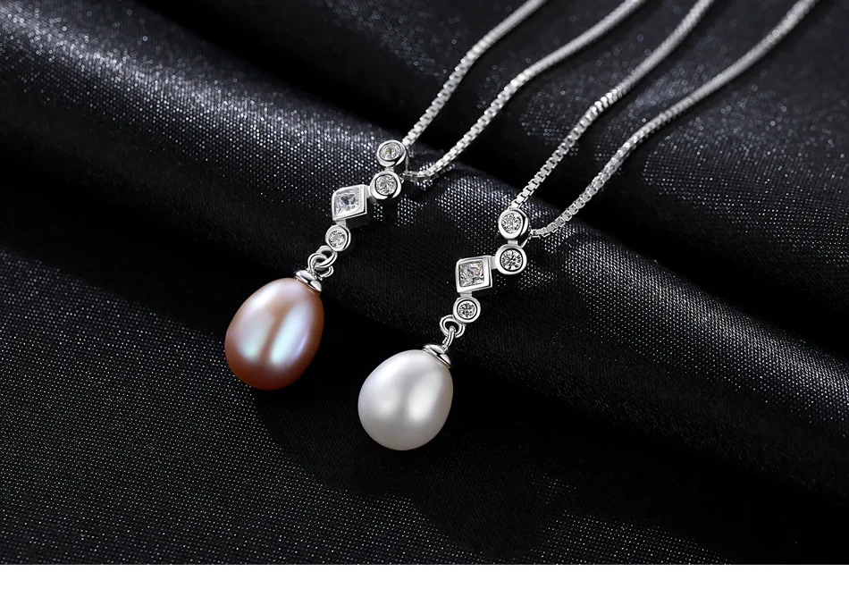S925 sterling silver necklace female natural freshwater pearl micro-inlaid zircon simple versatile item DBT03
S925 sterling silver necklace female natural freshwater pearl micro-inlaid zircon simple versatile item DBT03