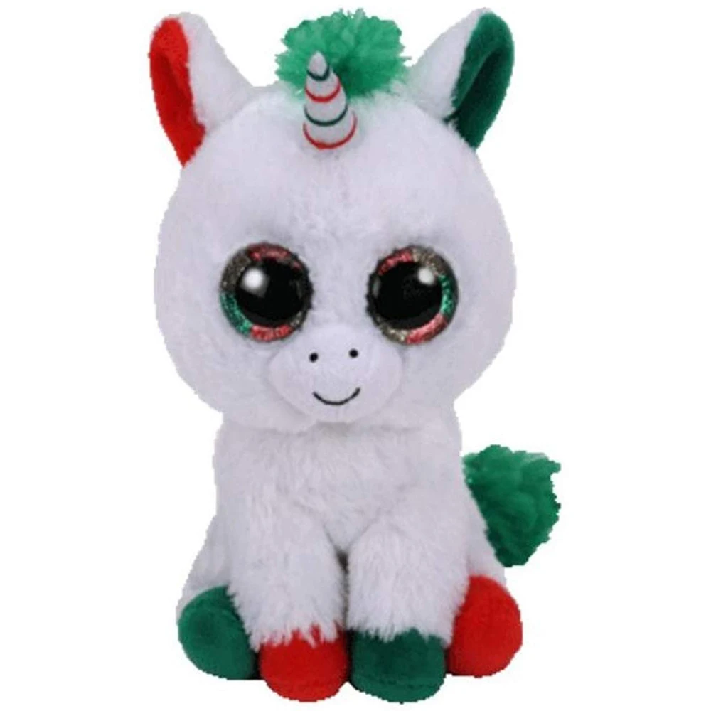 Pyoopeo Original Ty Boos 20" 50cm Candy Cane the Unicorn Plush Large Big-eyed Stuffed Animal Collection Doll Toy with Heart Tag
Pyoopeo Original Ty Boos 20" 50cm Candy Cane the Unicorn Plush Large Big-eyed Stuffed Animal Collection Doll Toy with Heart Tag