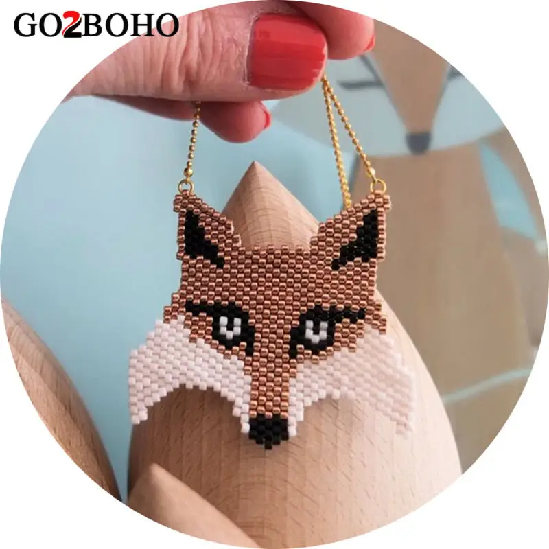 Go2boho Dropshipping Necklace Original Gold Chain MIYUKI Fox Pendant Necklace Delicate Seed Beads Pattern Jewelry Choker Gifts
Go2boho Dropshipping Necklace Original Gold Chain MIYUKI Fox Pendant Necklace Delicate Seed Beads Pattern Jewelry Choker Gifts