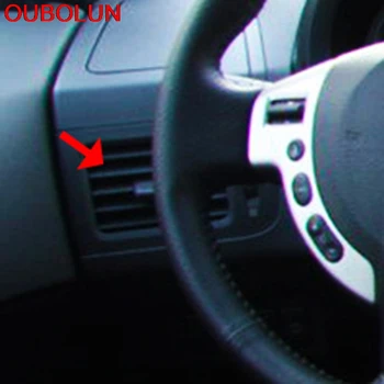 OUBOLUN ABS Chrome For Nissan X-Trail T31 2008 to 2013 XTrail X Trail Front Air Vent Cover Middle Trim Interior Car-styling
OUBOLUN ABS Chrome For Nissan X-Trail T31 2008 to 2013 XTrail X Trail Front Air Vent Cover Middle Trim Interior Car-styling