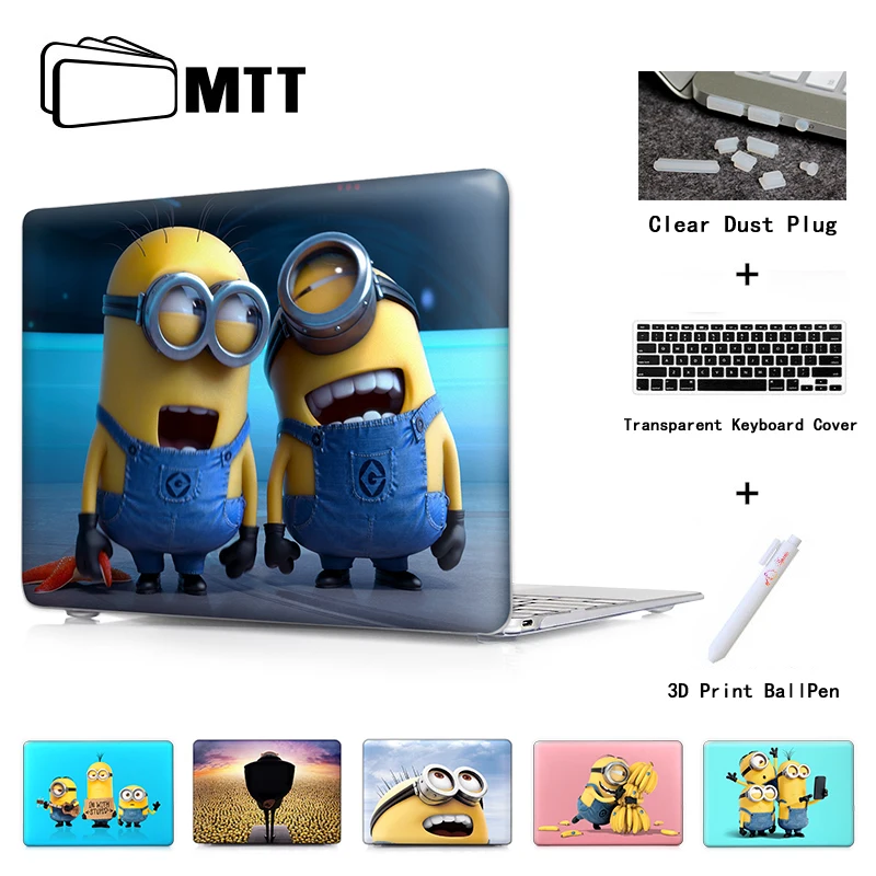 3D Print Pattern For Macbook Air 13.3 Air 11.6 inch Stupid Minions Cover Pro Retina 13 15 inch Case For Mac book New Air 12 inch
3D Print Pattern For Macbook Air 13.3 Air 11.6 inch Stupid Minions Cover Pro Retina 13 15 inch Case For Mac book New Air 12 inch