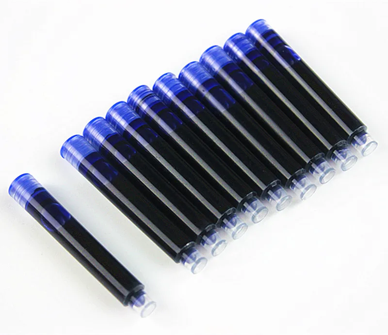 20pcs Blue Ink Cartridge Refills Fountain Pen Brand assurance Universal Typ Other brands are also suitable caliber 3MM
20pcs Blue Ink Cartridge Refills Fountain Pen Brand assurance Universal Typ Other brands are also suitable caliber 3MM