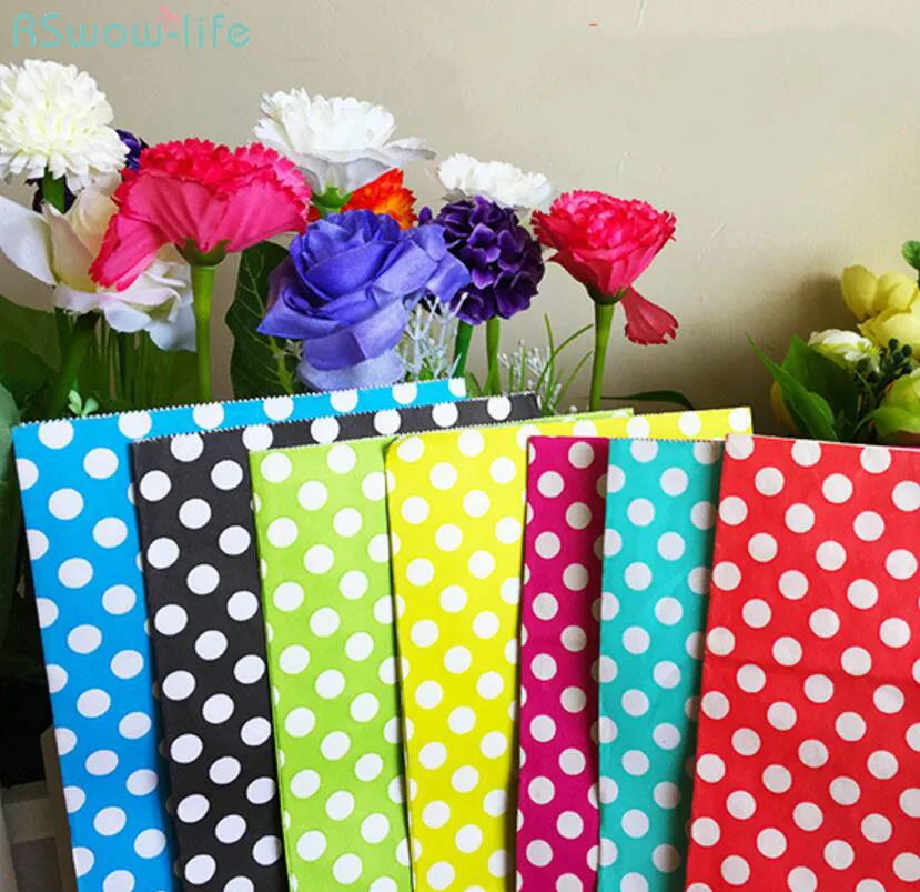 5pcs New paper bag Stand up Colorful Dot Bags 12x6x21.5cm Favor Open Top Gift Packing Treat Gift Bag Party Supplies
5pcs New paper bag Stand up Colorful Dot Bags 12x6x21.5cm Favor Open Top Gift Packing Treat Gift Bag Party Supplies