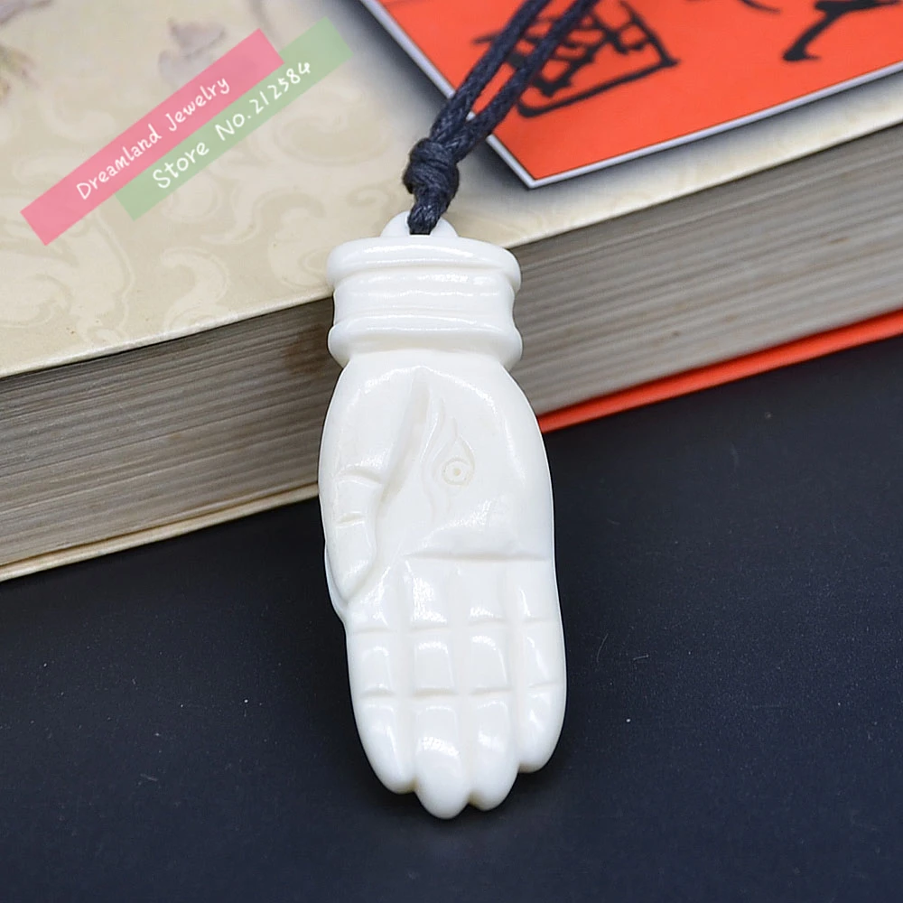 1PC Handmade Carved New Zealand Maori Ox Bone Necklace Hand Eyes Truth Pendant Adjustable Choker Woman's Man's Surfer Jewelry
1PC Handmade Carved New Zealand Maori Ox Bone Necklace Hand Eyes Truth Pendant Adjustable Choker Woman's Man's Surfer Jewelry