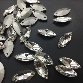 TopStone 17x32mm 7X15mm 9X18MM Pointback Navette Sew On Stone Crystal Clear Marquise Horse eye Sewing Glass Crystal Beads
TopStone 17x32mm 7X15mm 9X18MM Pointback Navette Sew On Stone Crystal Clear Marquise Horse eye Sewing Glass Crystal Beads