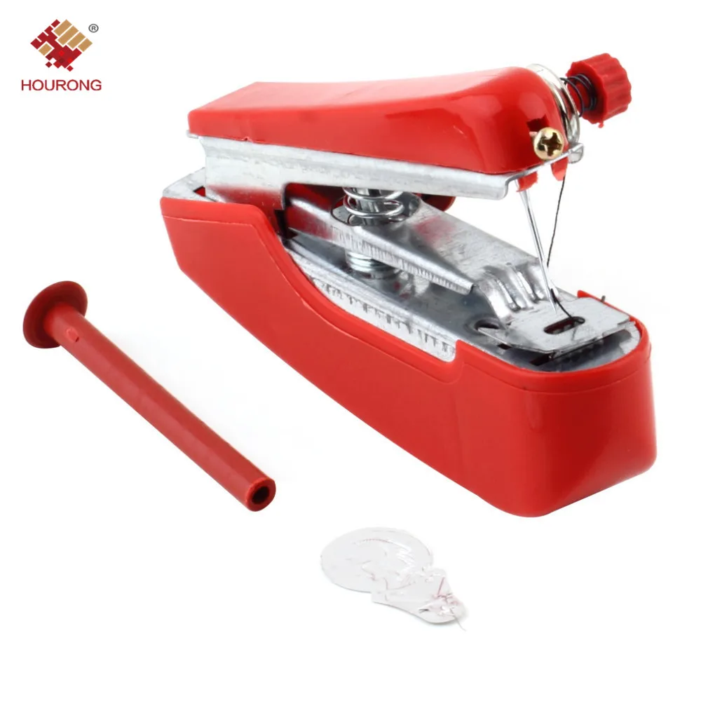 1PC Portable Mini Manual Sewing Machine Simple Operation Sewing Tools Sewing Hand-held Cloth Fabric Handy Needlework Tool
1PC Portable Mini Manual Sewing Machine Simple Operation Sewing Tools Sewing Hand-held Cloth Fabric Handy Needlework Tool