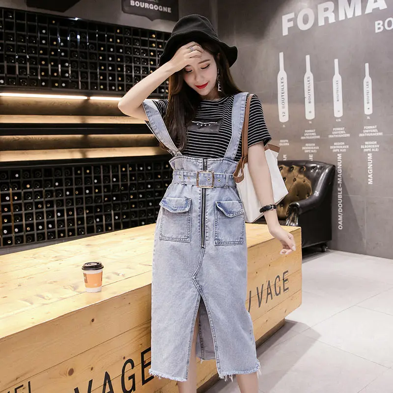 2019 Summer Denim Dress Korean High Waist Overall Dress Vintage Fashion Split Sexy Bodycon Jeans Jupe Femme Autumn Vestido f1296
2019 Summer Denim Dress Korean High Waist Overall Dress Vintage Fashion Split Sexy Bodycon Jeans Jupe Femme Autumn Vestido f1296