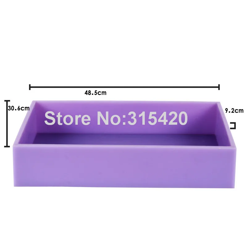 Nicole D0001 Big size Mold size 51*33*10cm Handmade Silicone Loaf Soap Molds Cake Tools With Wooden Box
Nicole D0001 Big size Mold size 51*33*10cm Handmade Silicone Loaf Soap Molds Cake Tools With Wooden Box