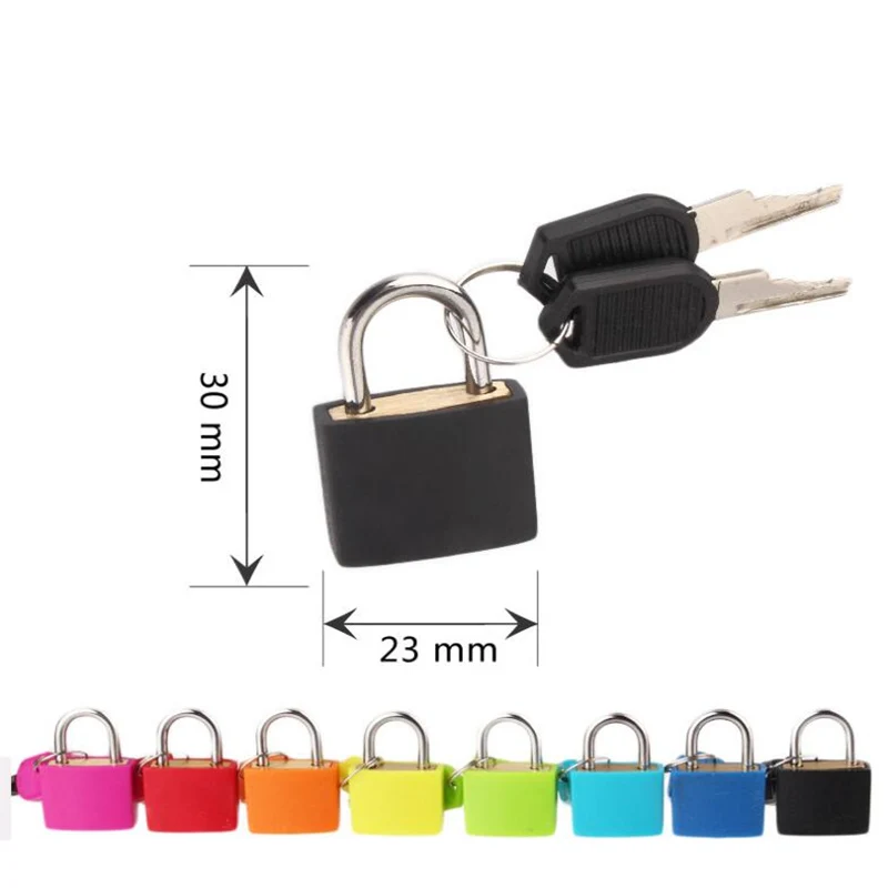 New colorful shell Suitcase Lock with 2 keys handbag padlock for travel k luggage bag zipper dormitory bedroom student drawer
New colorful shell Suitcase Lock with 2 keys handbag padlock for travel k luggage bag zipper dormitory bedroom student drawer