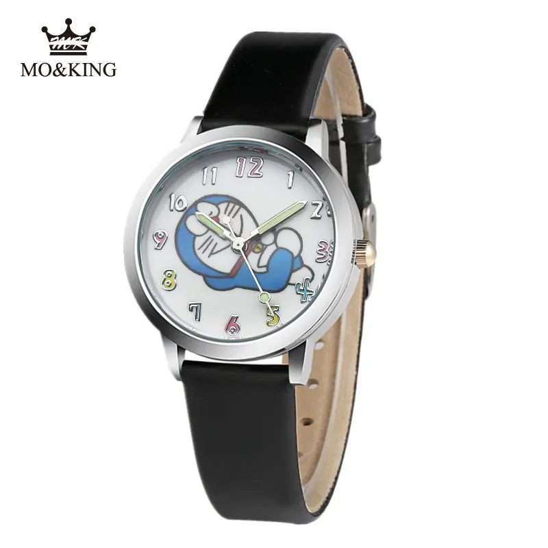 The New Children's watch boys and girls cartoon Doraemon tinkling cat primary and middle school students waterproof quartz watch
The New Children's watch boys and girls cartoon Doraemon tinkling cat primary and middle school students waterproof quartz watch
