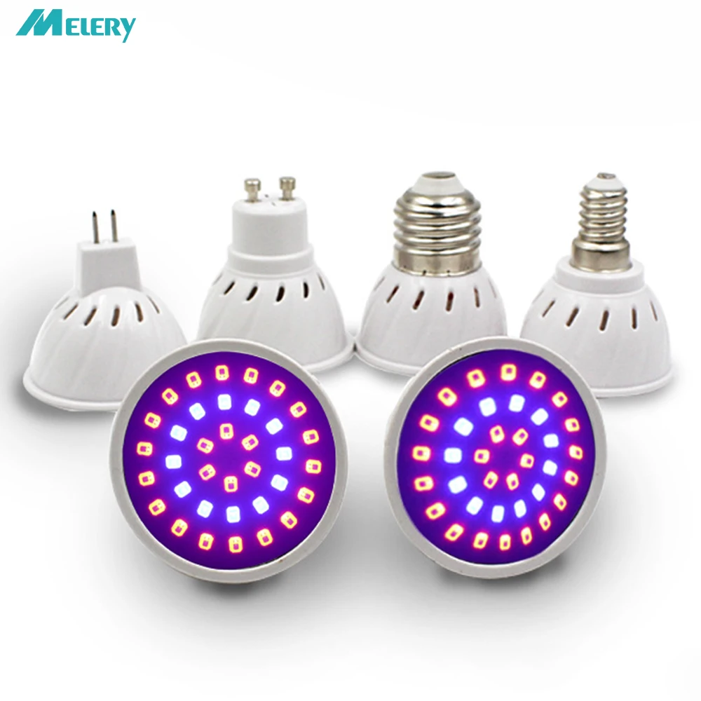 LED Plant Growth Lamp 3W GU10 Red Blue Light Indoor Plant Lamp E27 E14 GU10 MR16 36LEDS SMD for Seedling Vegetable Lights
LED Plant Growth Lamp 3W GU10 Red Blue Light Indoor Plant Lamp E27 E14 GU10 MR16 36LEDS SMD for Seedling Vegetable Lights