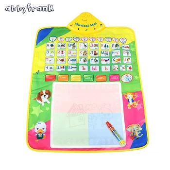 Abbyfrank Russian Alphabet Play Mat Magic Pen Water Drawing Baby Musical Mat Toy Crawling Carpet Gift for Baby Child Toddler
Abbyfrank Russian Alphabet Play Mat Magic Pen Water Drawing Baby Musical Mat Toy Crawling Carpet Gift for Baby Child Toddler