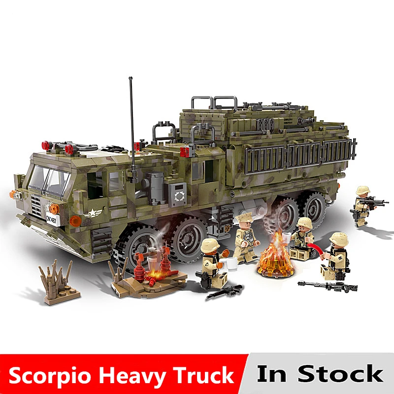 Military Series The Scorpion Heavy Truck Kit Model Set Building Blocks Bricks Toys For Children Gift Compatible With Legoingly
Military Series The Scorpion Heavy Truck Kit Model Set Building Blocks Bricks Toys For Children Gift Compatible With Legoingly