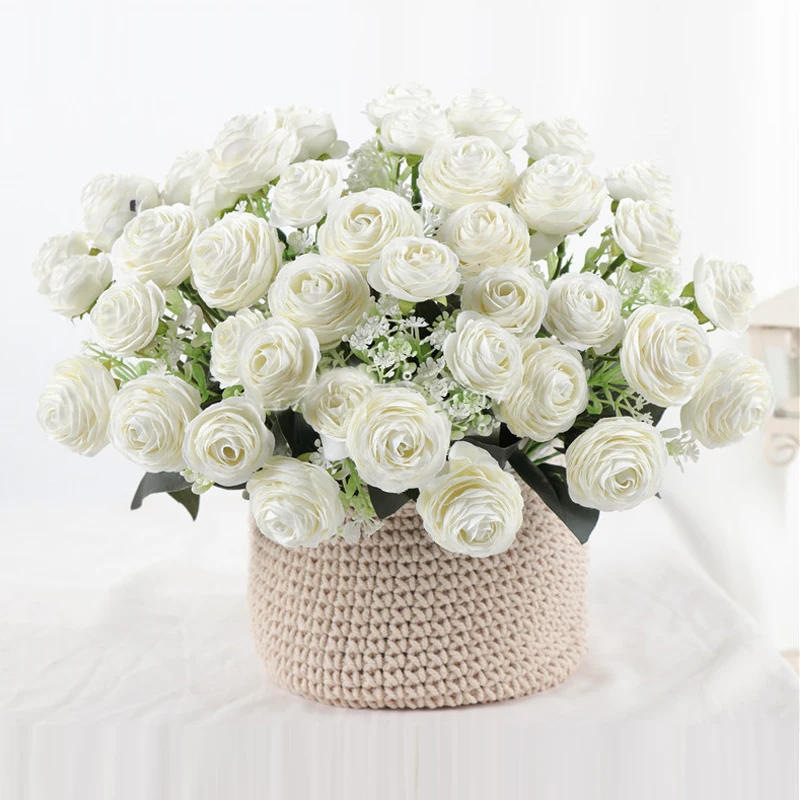 Real Touch Silk Artificial Flowers Rose Hand Feel Felt Simulation Wedding Silicone Rose Flowers Home Decorative Flowers
Real Touch Silk Artificial Flowers Rose Hand Feel Felt Simulation Wedding Silicone Rose Flowers Home Decorative Flowers