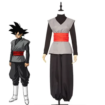 

Anime Dragon Ball Super Son Goku Black Zamasu Kai Cosplay Costume Halloween Carnival Outfit Super Saiyan Uniforms Custom Made