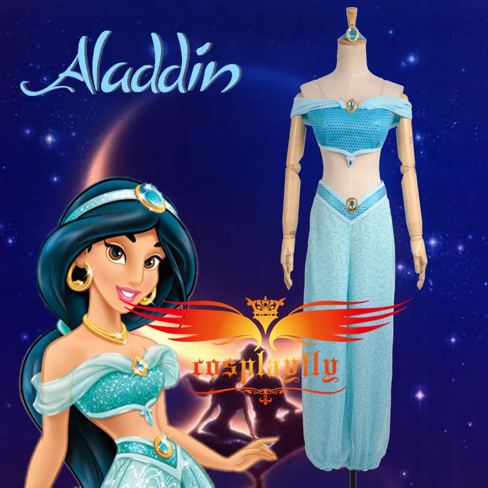 W0944 Anime Movie "Aladdin's lamp" from "The Thousand and One Nights" Princess Jasmine Organza Fabric Cosplay Costume For Adult
W0944 Anime Movie "Aladdin's lamp" from "The Thousand and One Nights" Princess Jasmine Organza Fabric Cosplay Costume For Adult