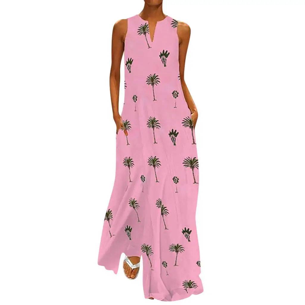 Printed Summer Bohemian Beach Dress Tank Maxi Women Dresses V Neck Vestidos Verano 2019
Printed Summer Bohemian Beach Dress Tank Maxi Women Dresses V Neck Vestidos Verano 2019