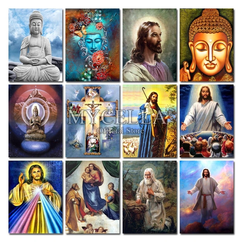 5D DIY Full Diamond Painting Religion Mosaic Crafts Buddha Wall Sticker Decorative Painting Christian Jesus Diamond Embroidery
5D DIY Full Diamond Painting Religion Mosaic Crafts Buddha Wall Sticker Decorative Painting Christian Jesus Diamond Embroidery