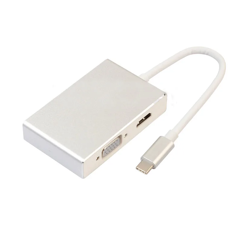 Type-C To HDMI+VGA+USB3.0*3 Five In One for Notebook Converter One Male To Five Female Adapter Audio Video Cable
Type-C To HDMI+VGA+USB3.0*3 Five In One for Notebook Converter One Male To Five Female Adapter Audio Video Cable