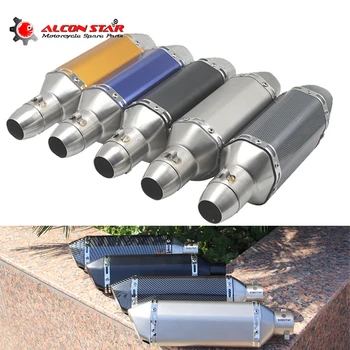Alconstar- 51mm Modified Motorcycle AK Exhaust Muffler Pipe Escape Moto Dirt Bike GSR 600 MSX 125 TRK 502 SV650 Scrambler
Alconstar- 51mm Modified Motorcycle AK Exhaust Muffler Pipe Escape Moto Dirt Bike GSR 600 MSX 125 TRK 502 SV650 Scrambler
