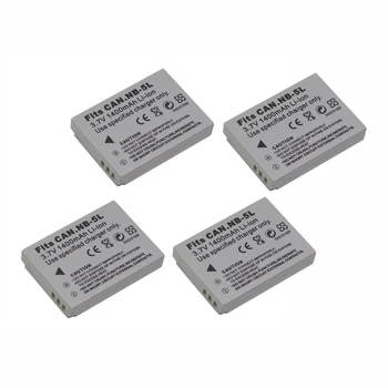4Pcs 1200mAh Camera Battery NB-5L NB 5L For Canon SX200is SX210IS SX220HS SX230HS CB-2LXE PowerShot S100 S110 SD950 SD970 SD990
4Pcs 1200mAh Camera Battery NB-5L NB 5L For Canon SX200is SX210IS SX220HS SX230HS CB-2LXE PowerShot S100 S110 SD950 SD970 SD990
