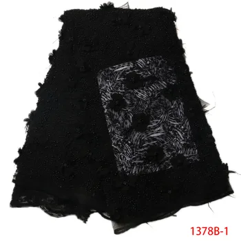Latest African Laces 2018 Nigerian Lace 3d Flowers Tulle Lace Fabric African Beautiful Beads Trim Lace Fabric AMY1378B-1 
Latest African Laces 2018 Nigerian Lace 3d Flowers Tulle Lace Fabric African Beautiful Beads Trim Lace Fabric AMY1378B-1