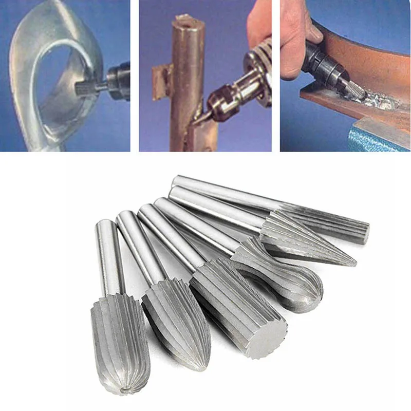 6 Pcs Woodworking Wood Drill Bit Set High-speed Milling Cutter Carving Dremel HSS DIY Tools SDF-SHIP
6 Pcs Woodworking Wood Drill Bit Set High-speed Milling Cutter Carving Dremel HSS DIY Tools SDF-SHIP