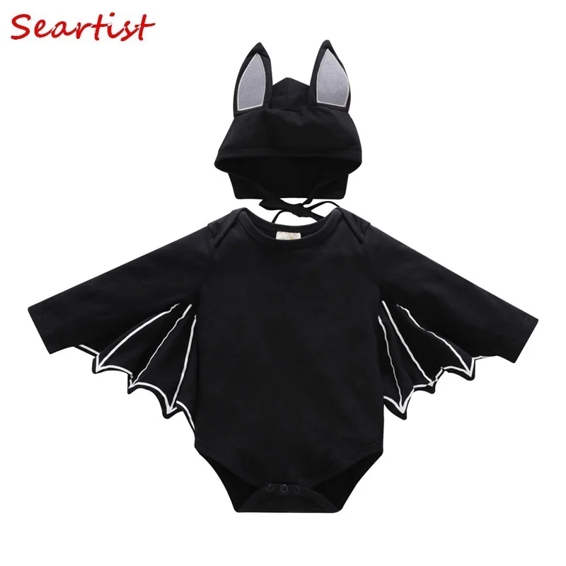 Seartist Kids Spring Cute Clothes Baby Boys Batman Rompers Cap Set Newborn Babes Clothes Kids Batman Clothes 2019 New 33
Seartist Kids Spring Cute Clothes Baby Boys Batman Rompers Cap Set Newborn Babes Clothes Kids Batman Clothes 2019 New 33