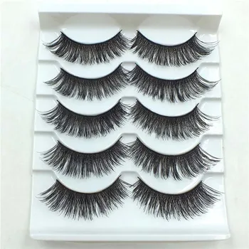 YOKPN 5 Pairs False Eyelashes Natural Natura Long Cross False Eyelashes Smokey Big Eyes Eye Lashes Extension Makeup Tools
YOKPN 5 Pairs False Eyelashes Natural Natura Long Cross False Eyelashes Smokey Big Eyes Eye Lashes Extension Makeup Tools