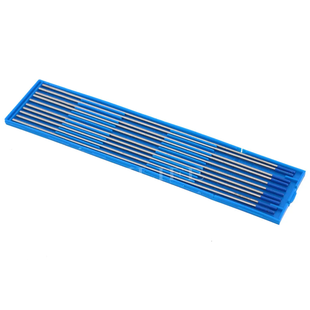 2% Lanthanated 1.6 x 150mm 1/16" x 6" WL20 Blue TIG Welding Tungsten Electrode Pack of 10
2% Lanthanated 1.6 x 150mm 1/16" x 6" WL20 Blue TIG Welding Tungsten Electrode Pack of 10