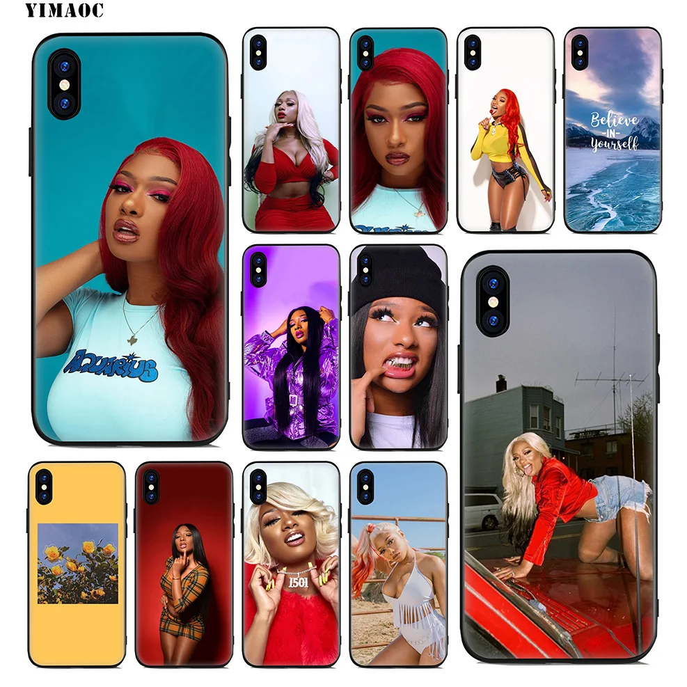 YIMAOC Megan thee stallion Rapper Soft Silicone Case for iPhone 11 Pro Xr Xs Max X or 10 8 7 6 6S Plus 5 5S SE
YIMAOC Megan thee stallion Rapper Soft Silicone Case for iPhone 11 Pro Xr Xs Max X or 10 8 7 6 6S Plus 5 5S SE