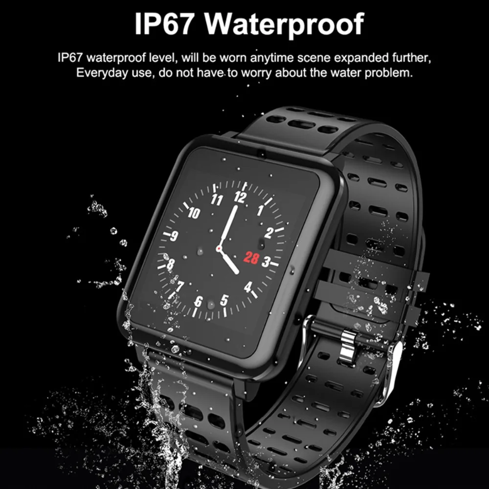 T2 Smart Watch Men Women IP67 Waterproof Heart Rate Monitor Bluetooth 4.0 Fitness Bracelet Tracker For Android IOS Smartwatch
T2 Smart Watch Men Women IP67 Waterproof Heart Rate Monitor Bluetooth 4.0 Fitness Bracelet Tracker For Android IOS Smartwatch