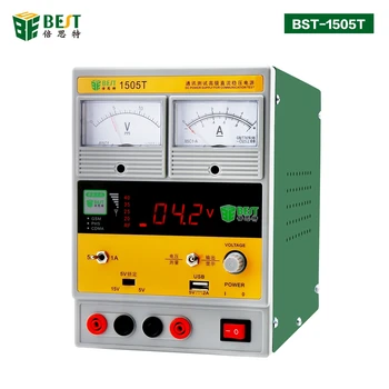 1505T Mobile Phone Repair The Power Supply LED Digital Display Adjustable Pointer Display 15V5A DC Regulated Power Supply
1505T Mobile Phone Repair The Power Supply LED Digital Display Adjustable Pointer Display 15V5A DC Regulated Power Supply