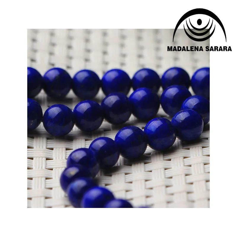 MADALENA SARARA AAAAA 4mm/5mm/6mm/7mm Genuinel Natural Lazurite Beads Strand 18" For DIY Jewelry Making
MADALENA SARARA AAAAA 4mm/5mm/6mm/7mm Genuinel Natural Lazurite Beads Strand 18" For DIY Jewelry Making